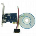 2 Port USB3.0 PCI express card