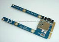 Mini PCIe转USB卡 2