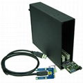 Mini PCIe To Dual PCI Expansion Card Optical Drive Bay Enclosure