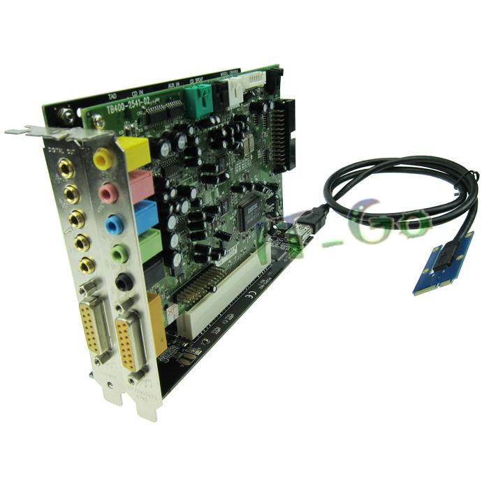 Mini PCIe To Dual PCI Expansion Card Optical Drive Bay Enclosure 3