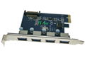 4口USB3.0转PCIE卡 PCIE USB 2