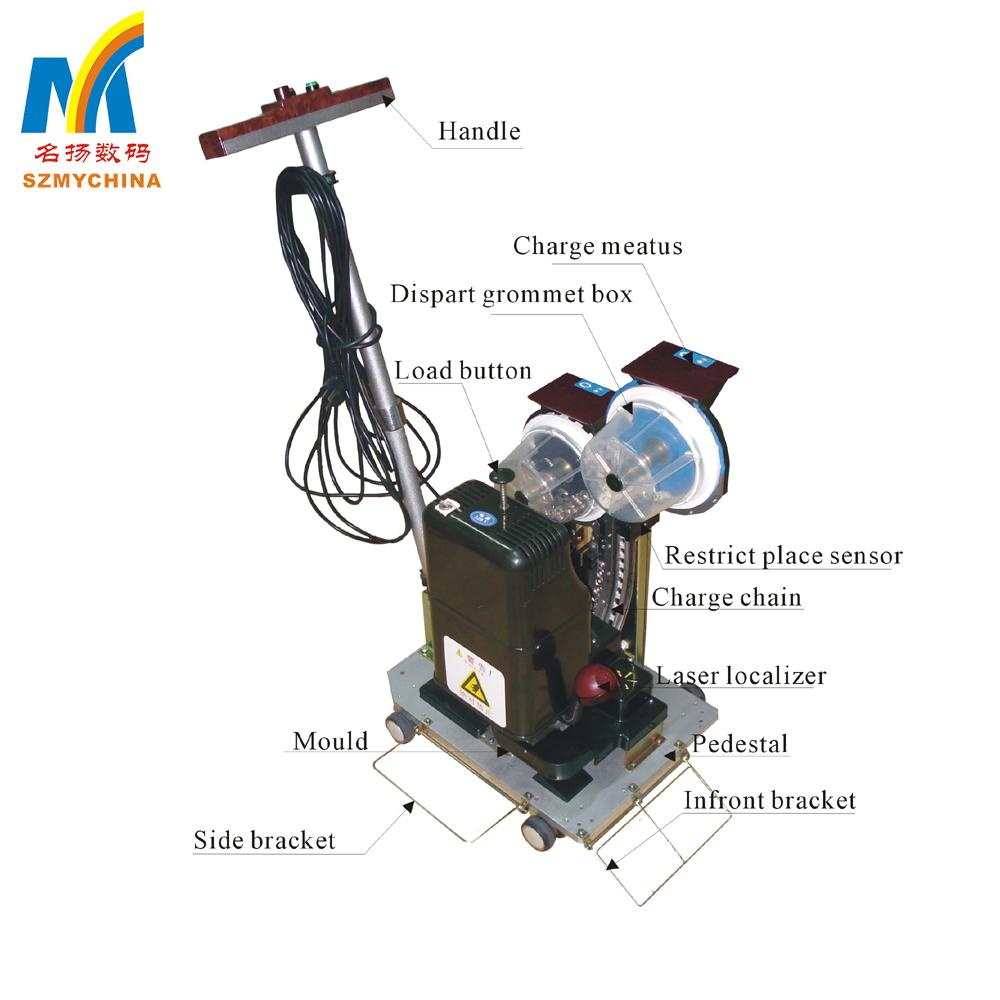 Automatic Eyelet Punching Machine For Tents 2