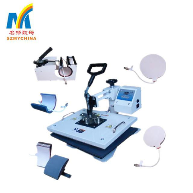 Multi-function 8 In 1 Heat Press Machine Combo