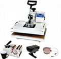 Multi-function 5 In 1 Heat Press Machine Combo