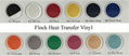 Korea Quality Flock Heat Transfer Vinyl 2