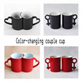 11OZ Sublimation Color Changing Couple Mugs