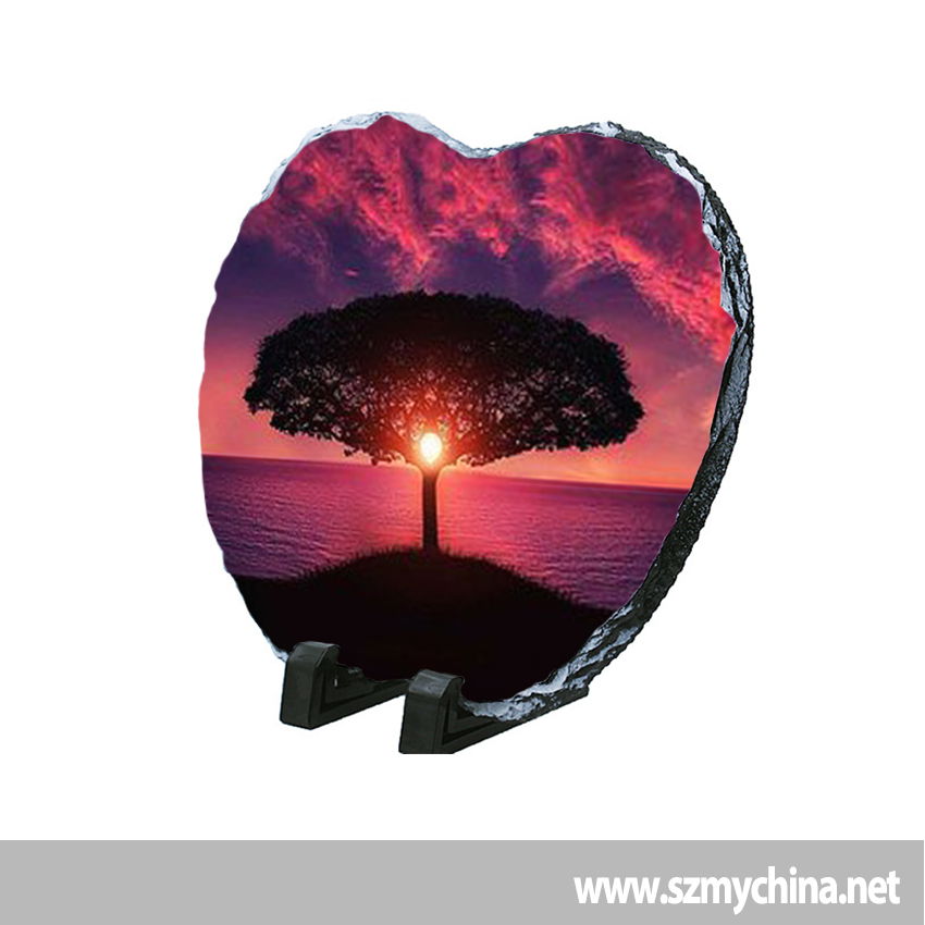 Sublimation Slate Painting Rock Photo Ornaments 3