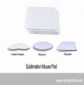 Custom Round Fabric and Ribbon Mousepads Blanks For Sublimation 3