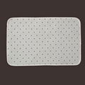 Blank Sublimation Printed Flannel Bathroom Floor Mat Toilet Mat Set 6