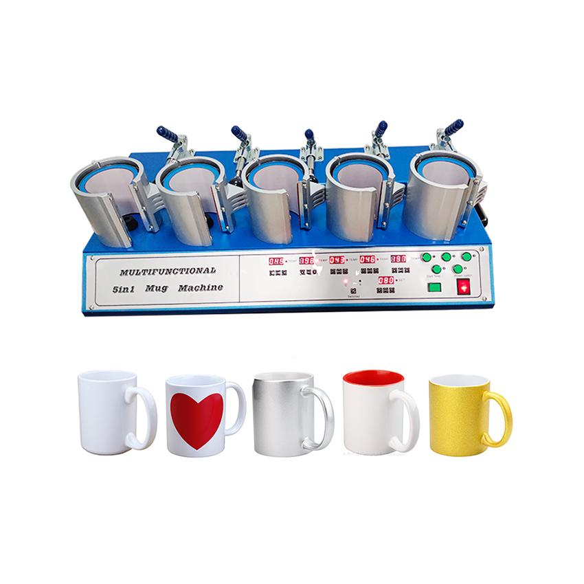 Luxury 5in1 Mug Heat Press Machine