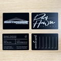 Aluminum  Business Card For Laser Stamp