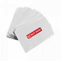 Sublimation Aluminum Business Cards Blank Metal Name ID Card  1