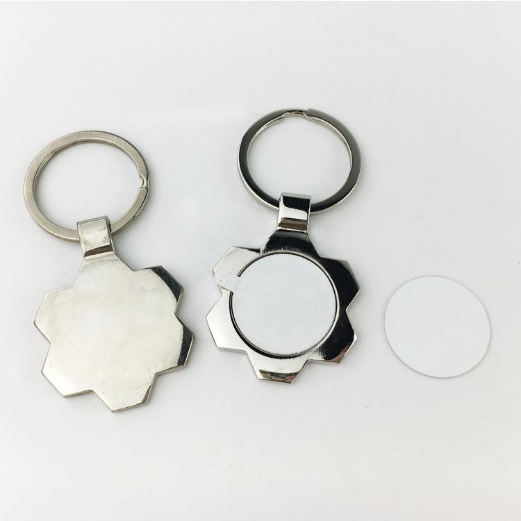 Wholesale SublImation Aluminum Key Chain With Black Box 4