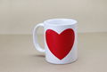 Sublimation Transfer Partial Change Color Ceramic Magic Mug 2