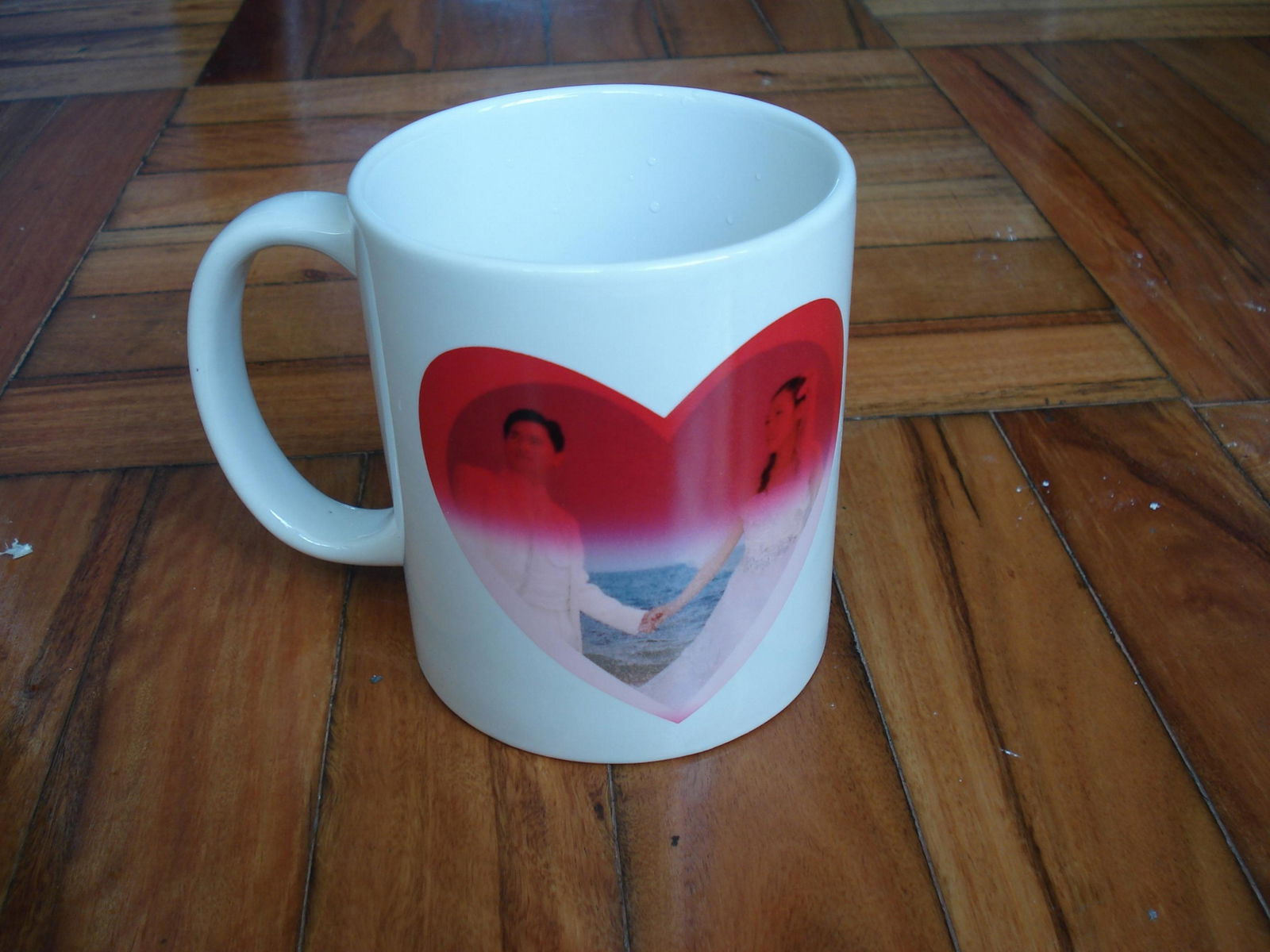 Sublimation Transfer Partial Change Color Ceramic Magic Mug 5