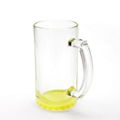 16OZ Colorful Frosted Beer Glass Sublimation Glass Beer Mugs For Bar 5