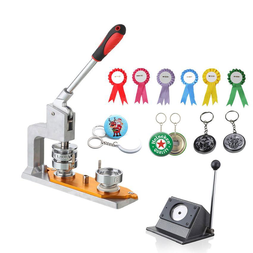 Cheap manual pin button badge maker machines for sale