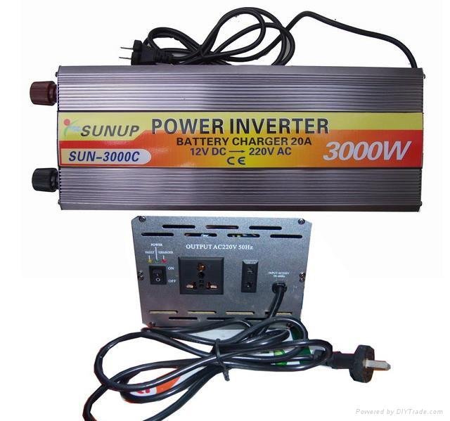 3000W power inverter with charger and UPS