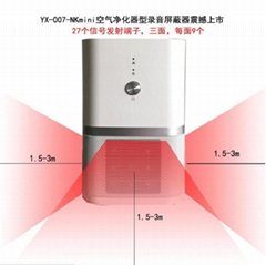 英讯YX-007-NK mini 空气净化器型录音屏蔽器 厂商直销