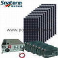 New design 5KW MPPT Complete off grid solar home power system 1