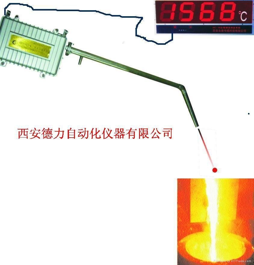 連續式鑄造鋼水測溫儀