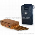 2014 New Handheld Four Bands Cell Phone Jammer with Single-Band Control 4
