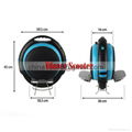 bluetooth headlights electric scooter Self balancing electric unicycle 13