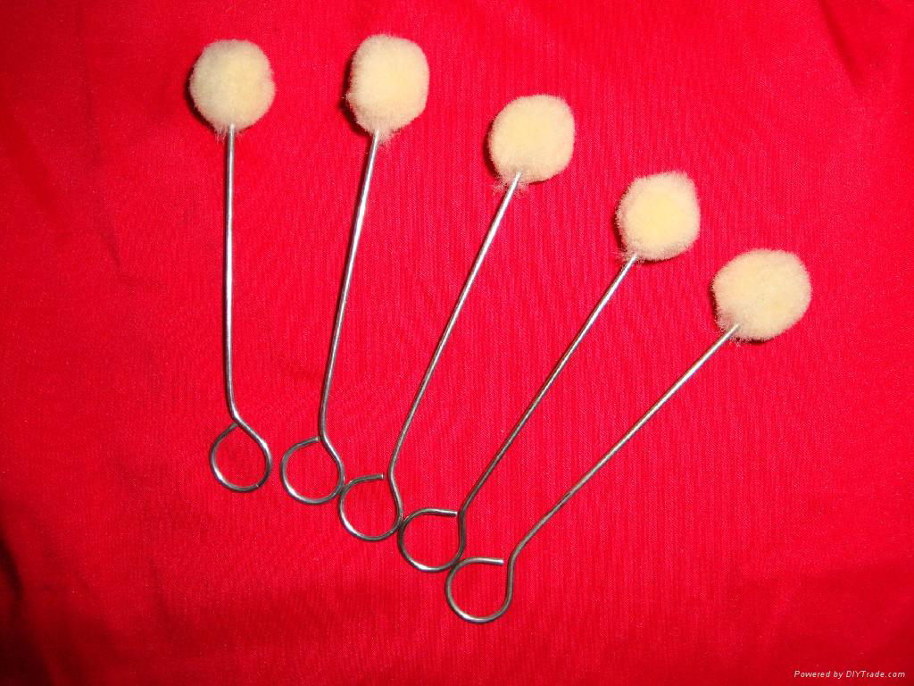 wool ball wool dauber   brush  applicator