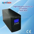 UPS-LCD Online UPS1KVA-3KVA-High Frequency Online LCD Online UPS Power System