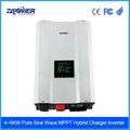 Solar inverter with built-in MPPT solar charge controller 1KW-12KW 4