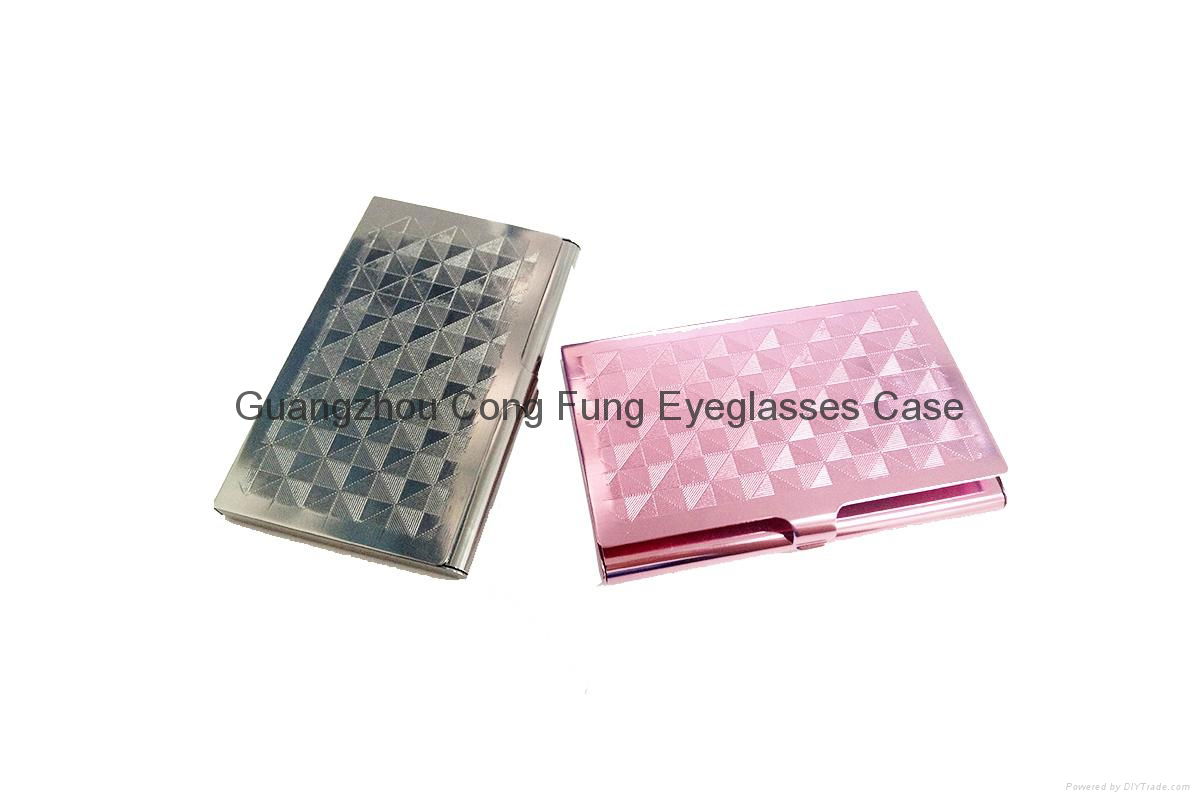  PU Name Card Case ;  Aluminum Name Card Case 2