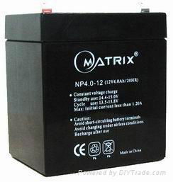 security  battery 12V 4AH