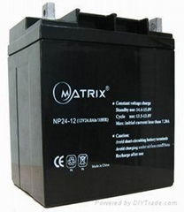 valve regulated lead acid battery12V 24AH