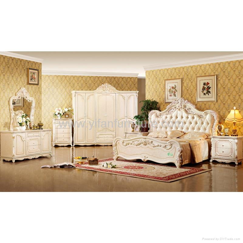 Classic Bed for Bedroom Furniture (W809) 2