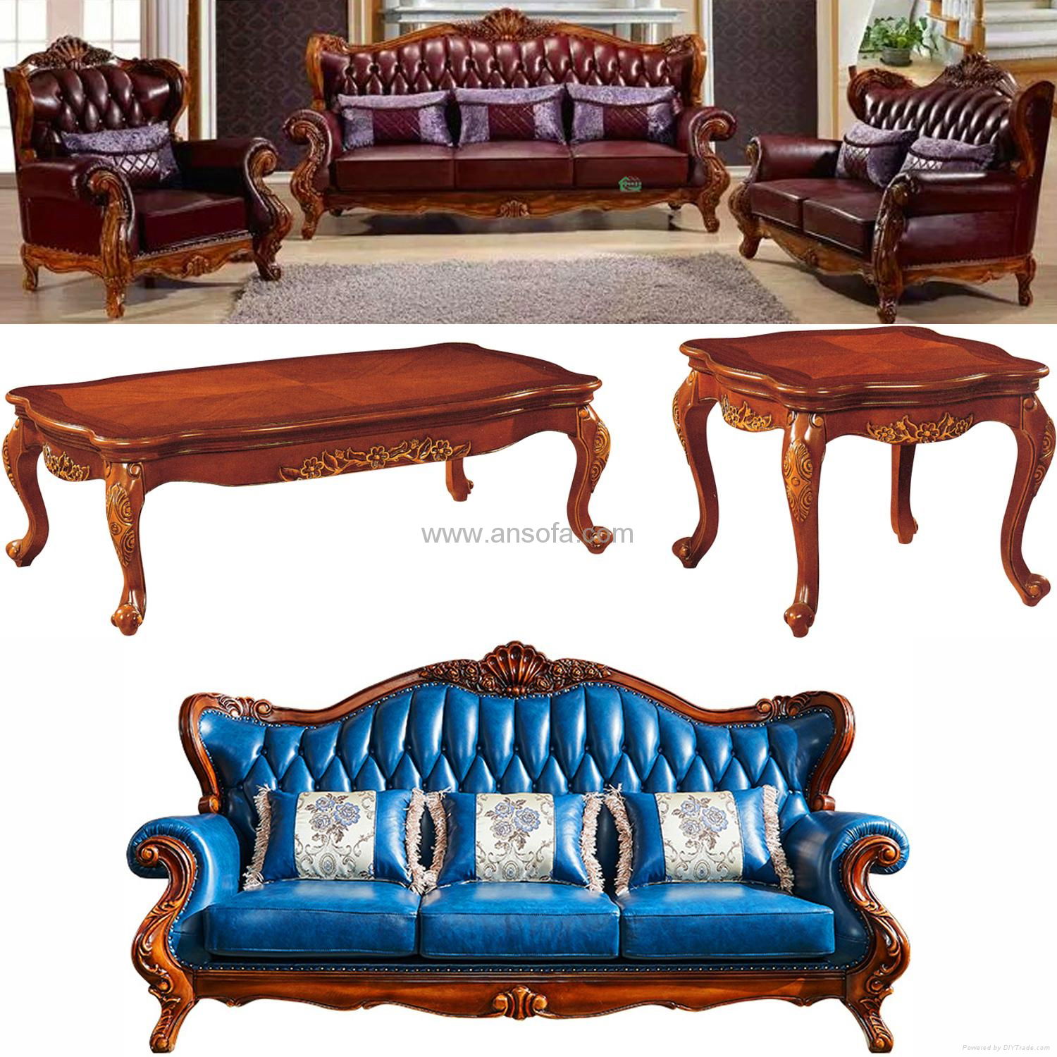 Sofa Set for Living Room Furniture (508A) 5