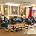 Living Room Furniture with Leather Sofa (521) 1