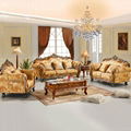 Wood Sofa Set for Living Room Furniture  3