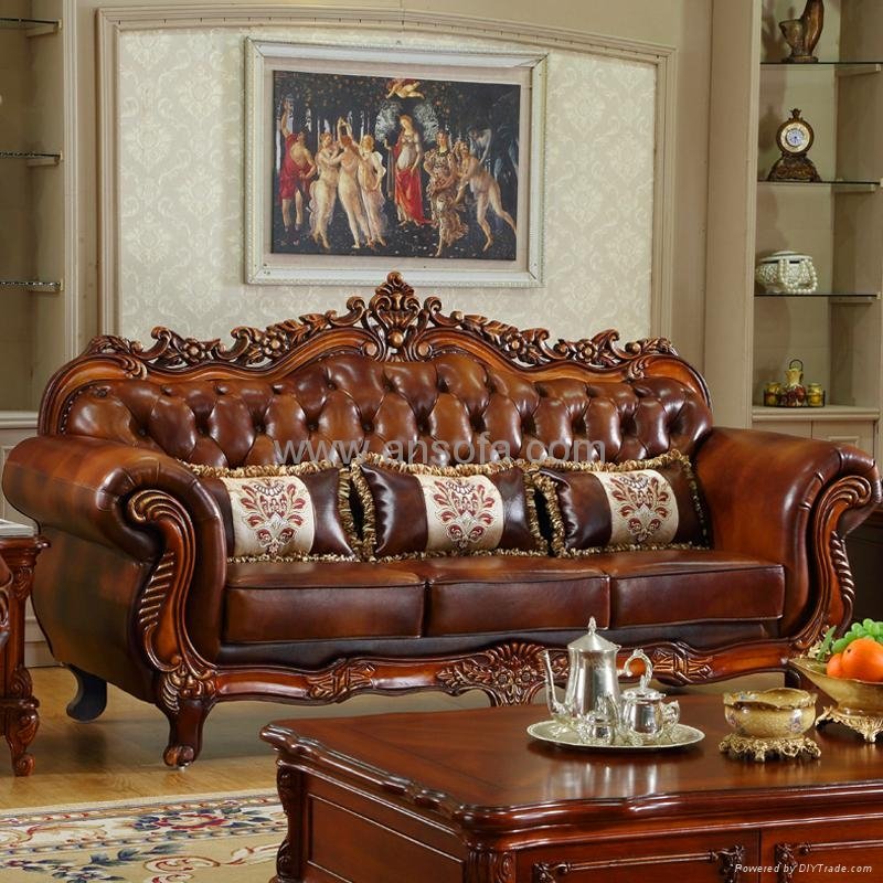 619 Leather Sofa Set for Home Furniture 3