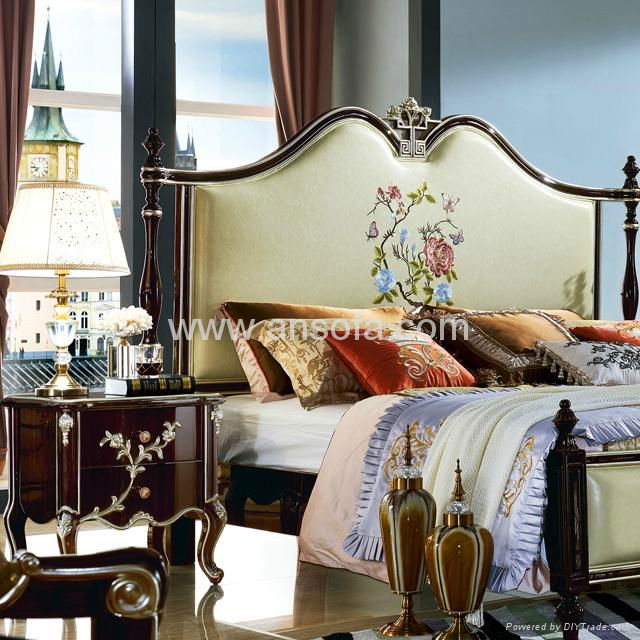 Bedroom Furniture Bed (8803) 2