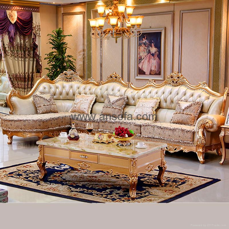 Classic Leather Sofa Set for Home Furniture (106) 5