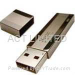 Metal golden bar USB Flash Disk 2