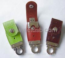 New Leather USB Flash Drive 2