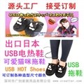 USB電暖拖鞋