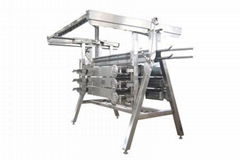 A- Type Poultry Plucking Machine