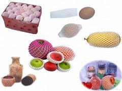 FDA Approval Different Colos Sizes EPE Foam Net For Fruit 