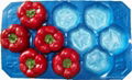 Blue Black 39x59cm PP tomato tray Liner 1