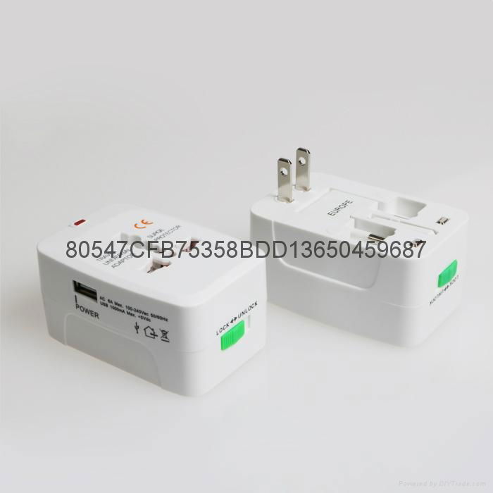 Universal Universal Travel Adapter, plug adapter, travel  worldadator  5