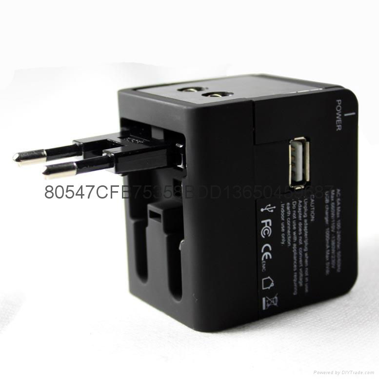 EEC-148 World Travel USB Adapter  Travel adapter manufacturer 3