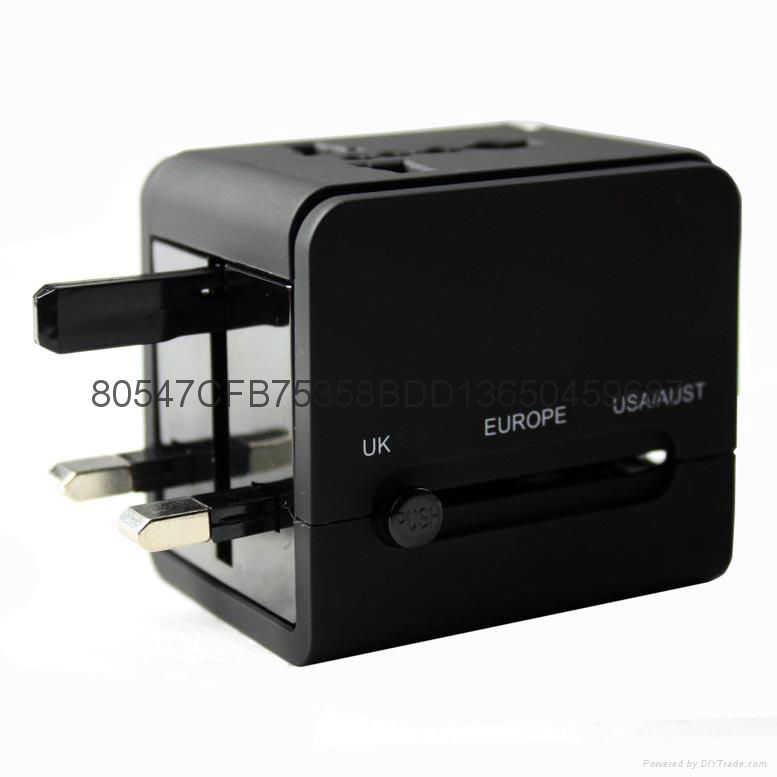 EEC-148U 全球通用旅遊轉換插座 萬能轉換插座 USB轉換充電器 4