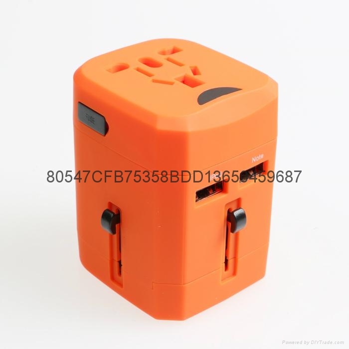 EEC-163F 全球通用轉換插座 USB萬能充電器  3
